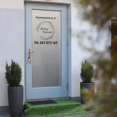 2 Mietowy Rumianek Apartamento Lwowek